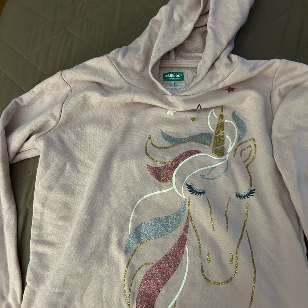 Garanimals Pink Unicorn Hoodie size 8